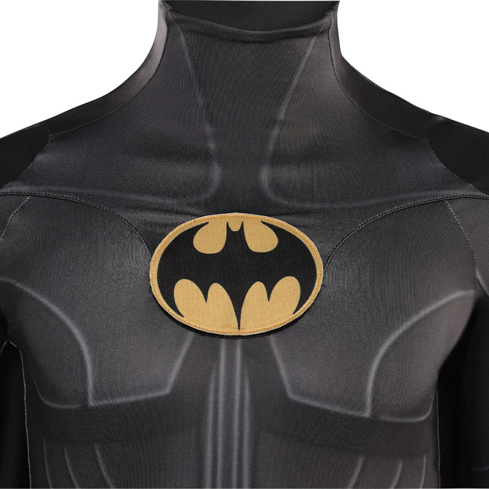 The Flash Batman Cosplay Printed Jumpsuit Costume Halloween Carnival Suit