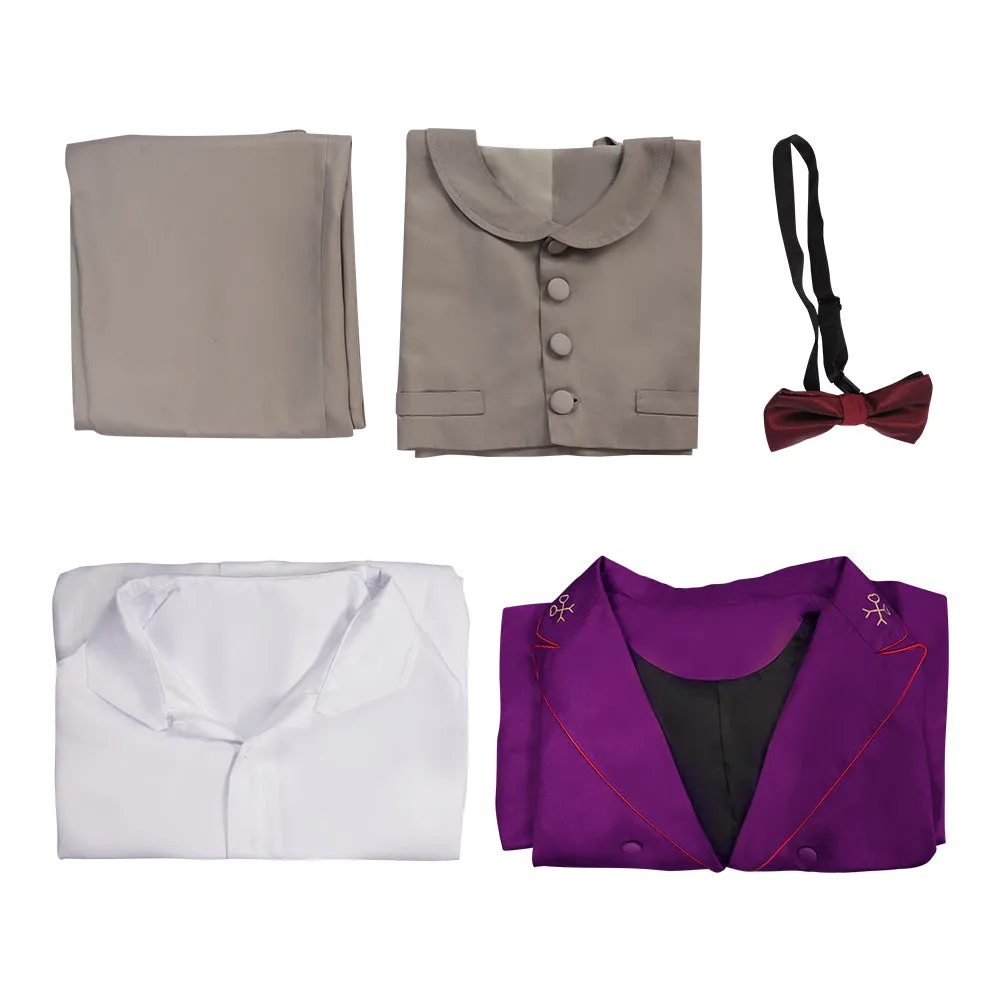 The Grand Budapest Hotel M.Gustave Business Outfits Cosplay Costume Halloween Carnival Suit