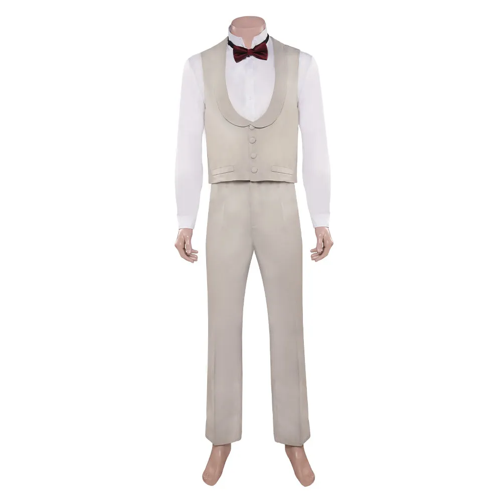 The Grand Budapest Hotel M.Gustave Business Outfits Cosplay Costume Halloween Carnival Suit