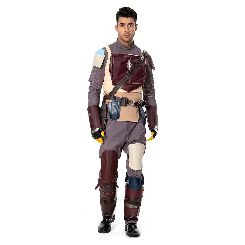 The Mando Cosplay Costume Fancy Outfit Halloween Carnival Suit