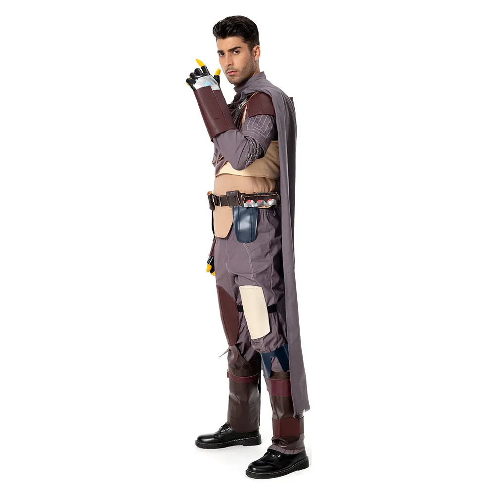The Mando Cosplay Costume Fancy Outfit Halloween Carnival Suit