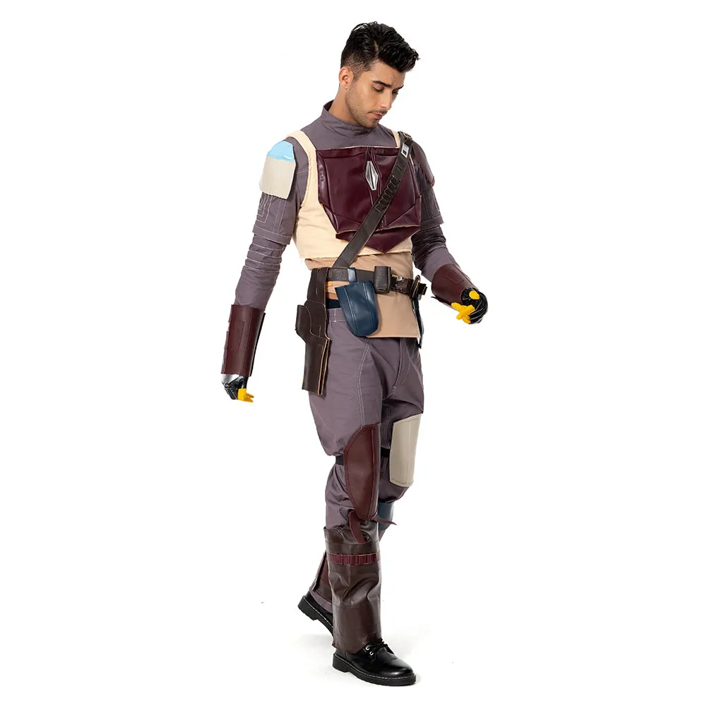The Mando Cosplay Costume Fancy Outfit Halloween Carnival Suit