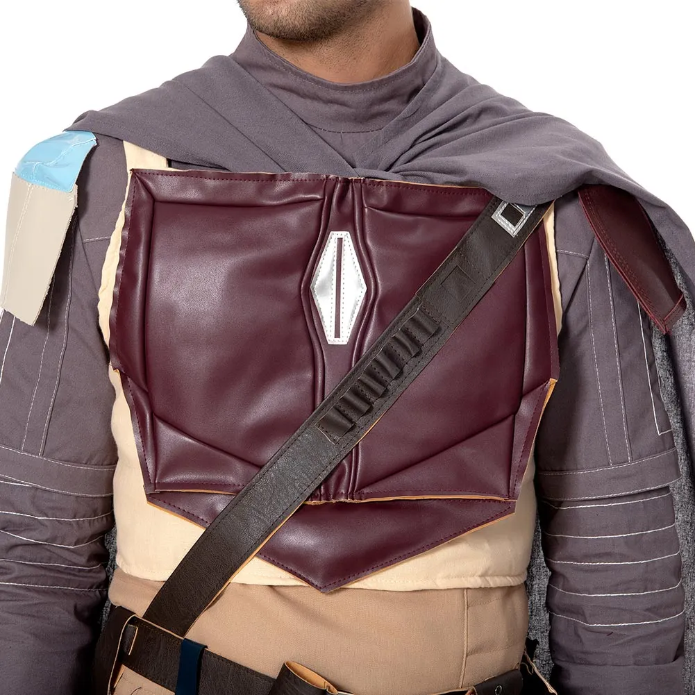 The Mando Cosplay Costume Fancy Outfit Halloween Carnival Suit