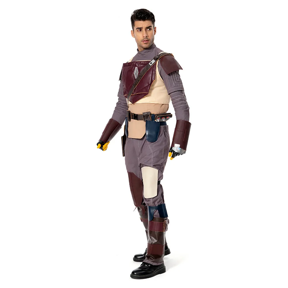 The Mando Cosplay Costume Fancy Outfit Halloween Carnival Suit