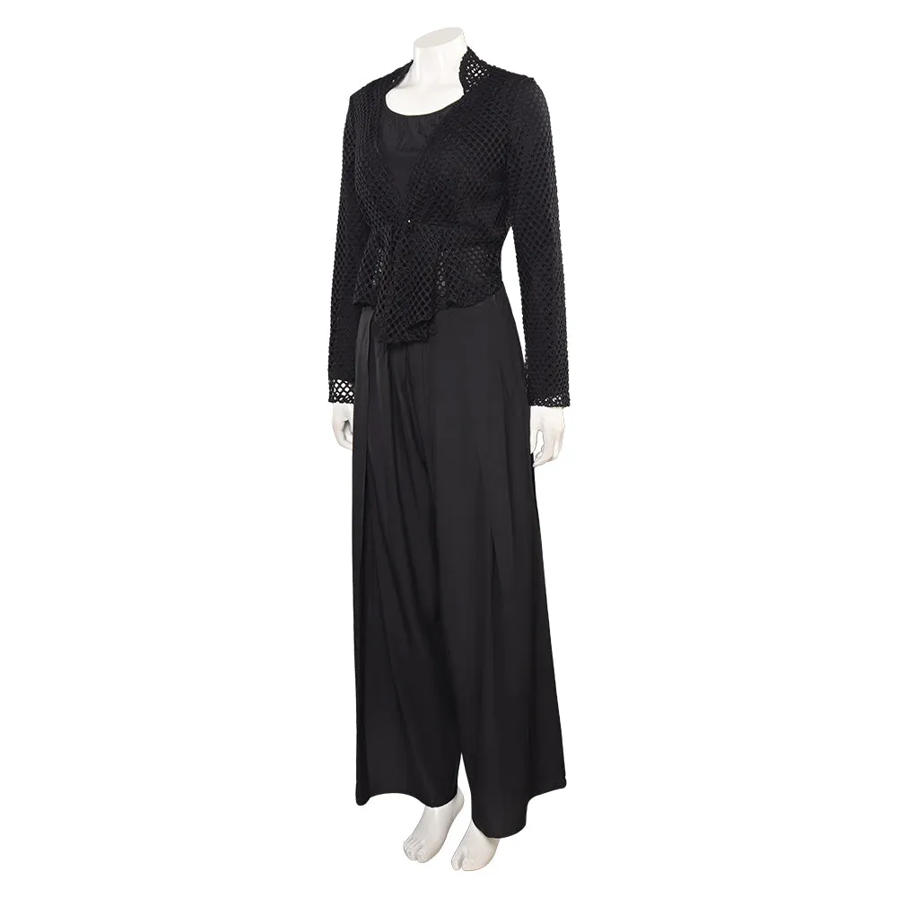 The Witcher Yennefer Cosplay Costume Black Outfits Halloween Carnival Suit