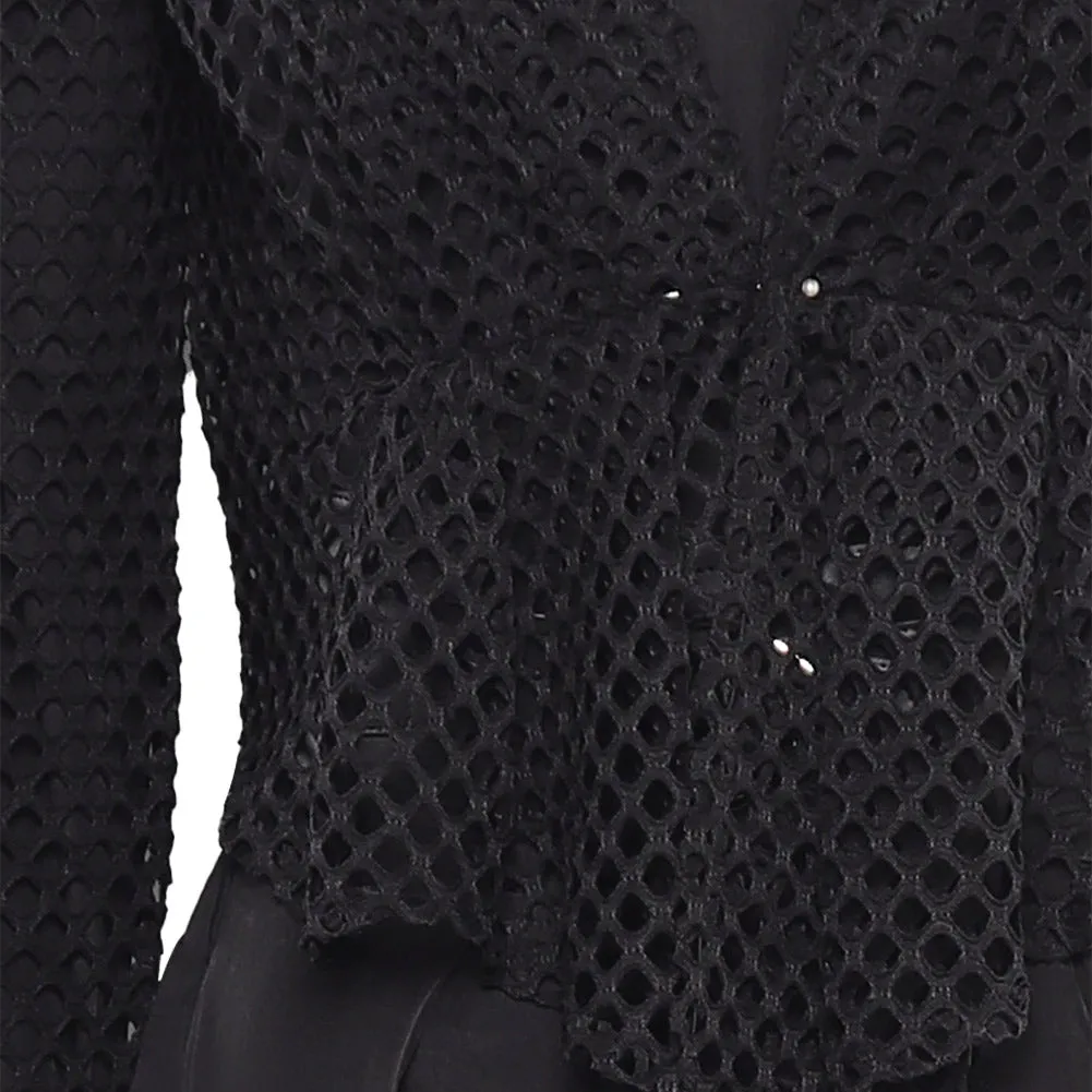The Witcher Yennefer Cosplay Costume Black Outfits Halloween Carnival Suit