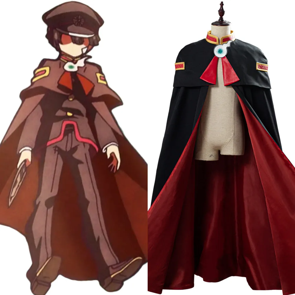 Toilet-Bound Hanako-kun Cloak Coat Cape Robe Hanako-kun Cosplay Costume
