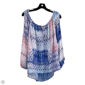 Top Long Sleeve By Zac And Rachel In Multi-colored, Size: S
