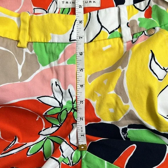 Trina Turk Women’s Bermuda Shorts 00 Tropicana Floral Print