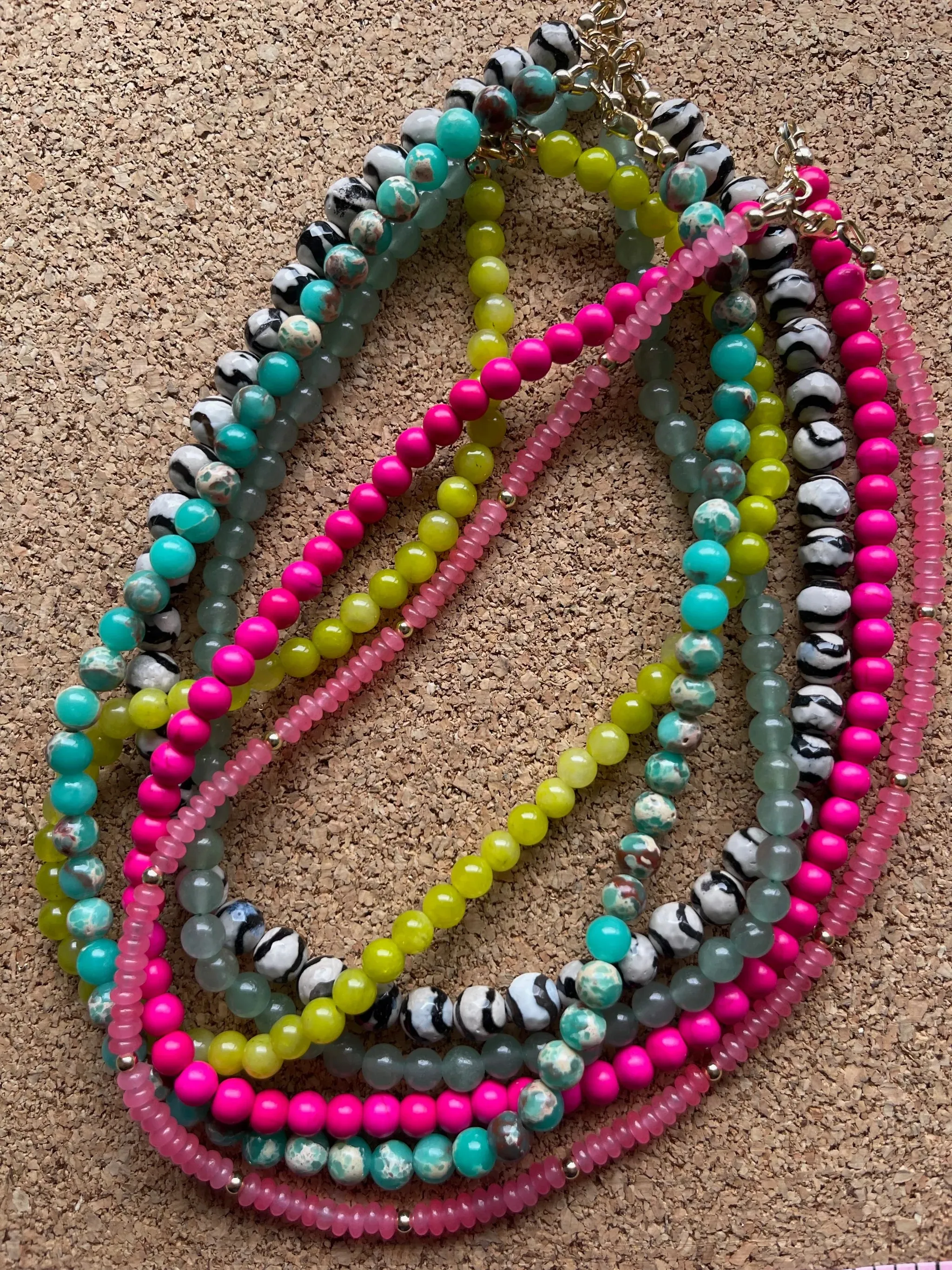 Turquoise Beaded Necklace