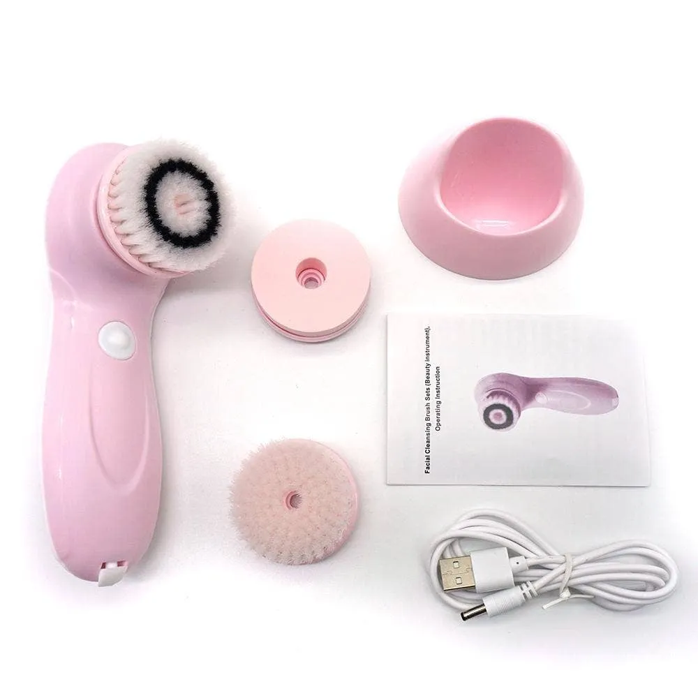 Ultimate 3-in-1 Electric Facial Cleansing Brush