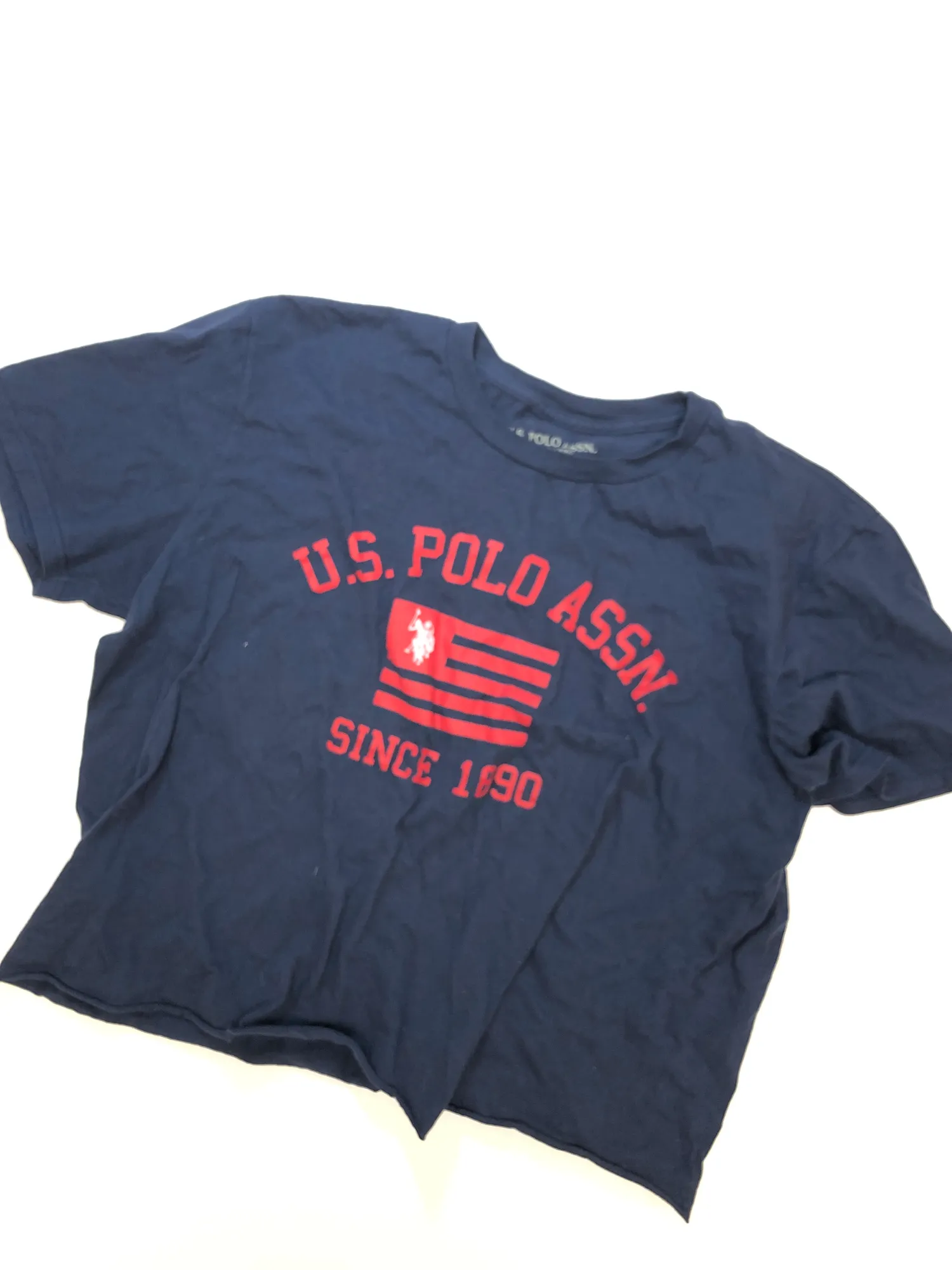 U.S. Polo Assn. T-Shirt Crop Size Large