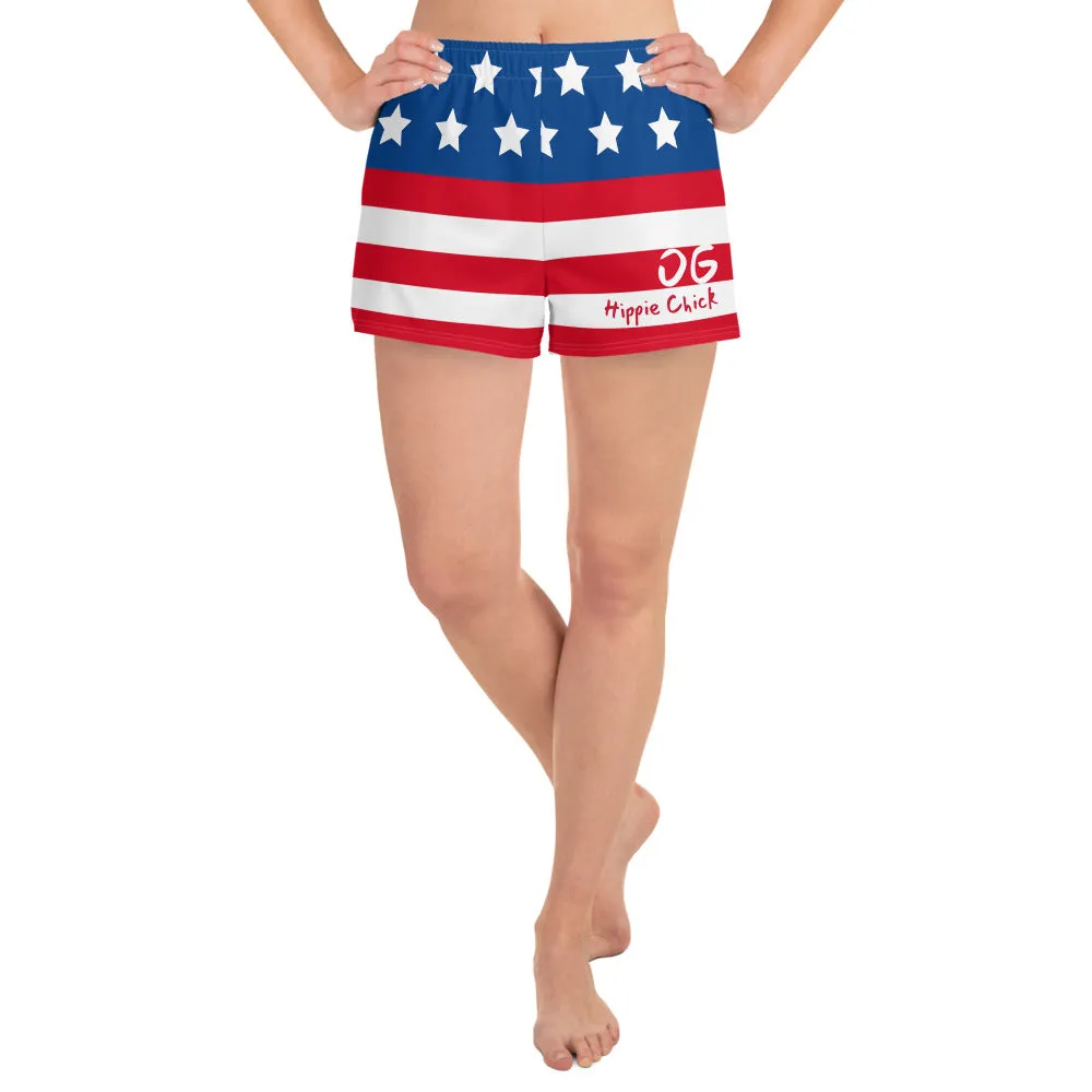 USA Women's Athletic Shorts