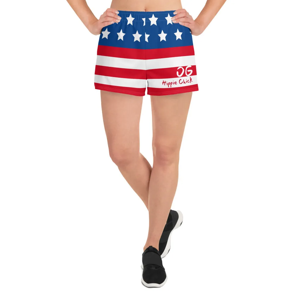 USA Women's Athletic Shorts