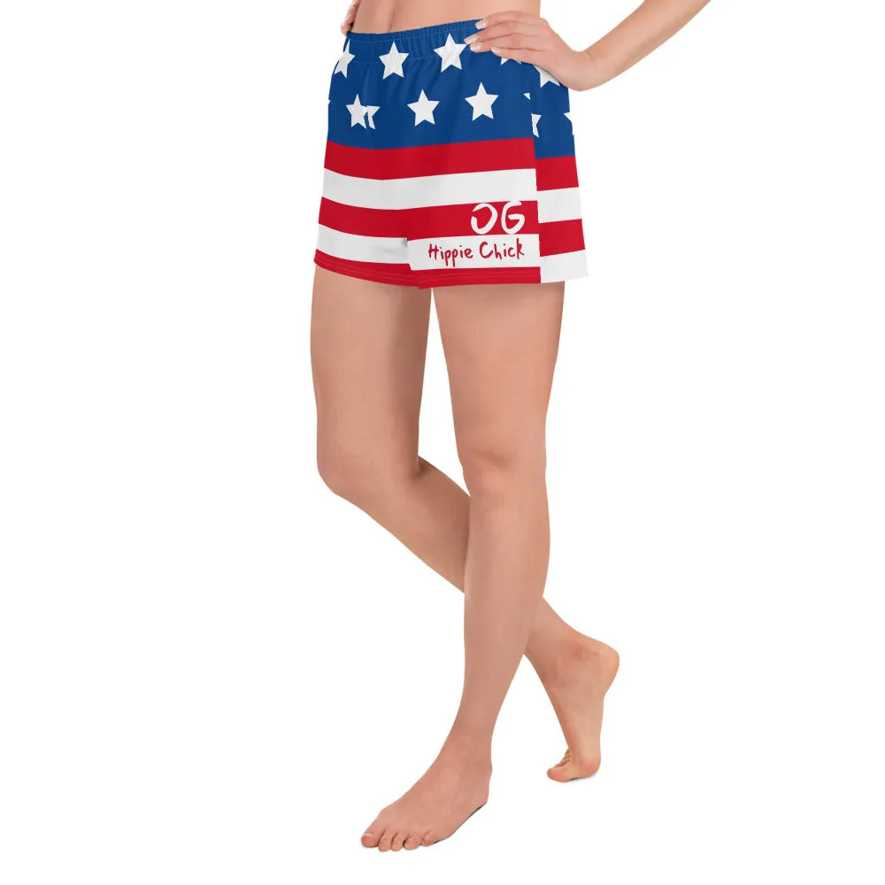 USA Women's Athletic Shorts