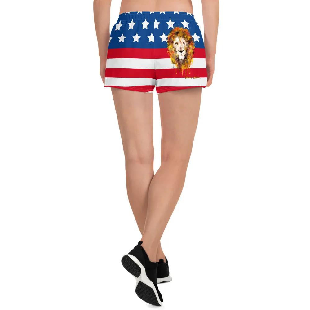 USA Women's Athletic Shorts