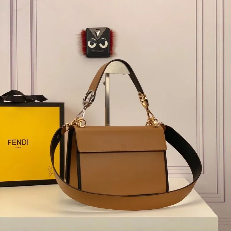 VELORA - Kan Shoulder Bag  Brown