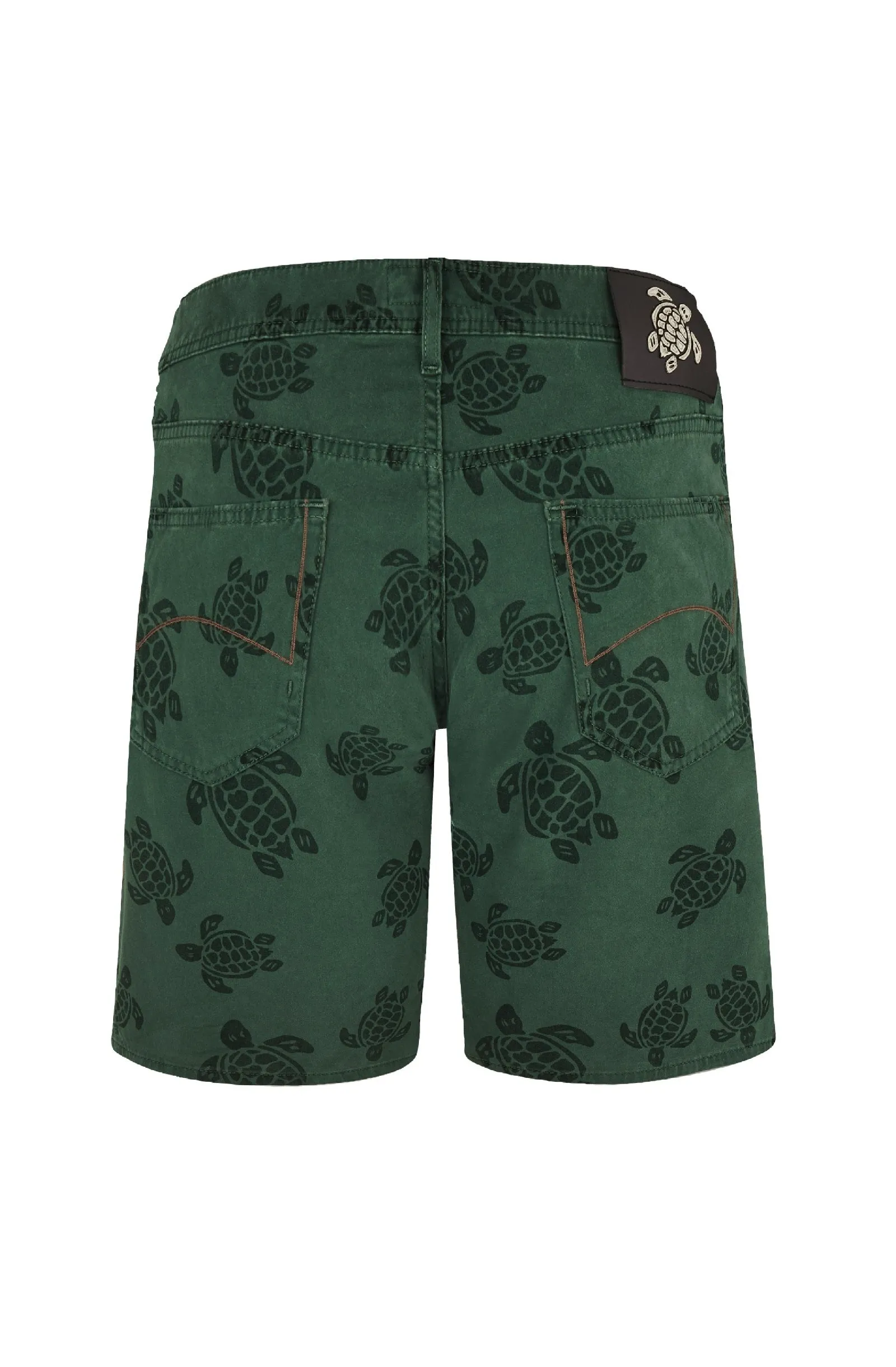 VILEBREQUIN Men 5-Pockets Denim Bermuda Shorts Ronde des Tortues