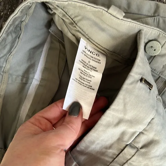 Vince Coin Pocket Bermuda Long Shorts Sea Green