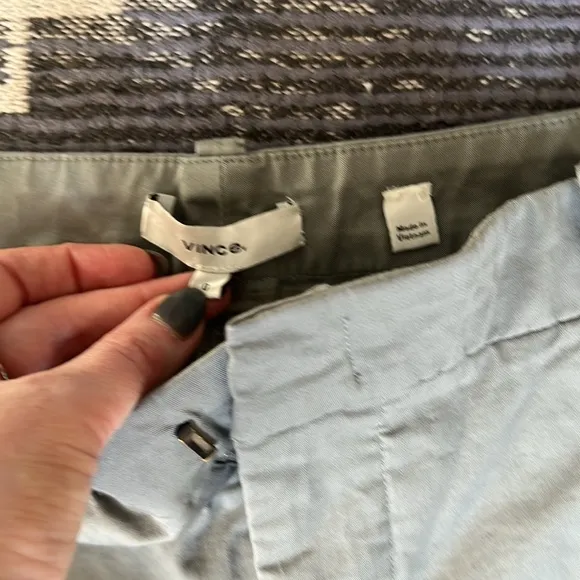 Vince Coin Pocket Bermuda Long Shorts Sea Green