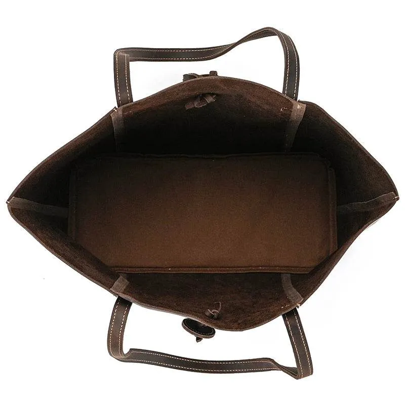 Vintage Leather Women’s Tote Bag Genuine Leather Shoulder
