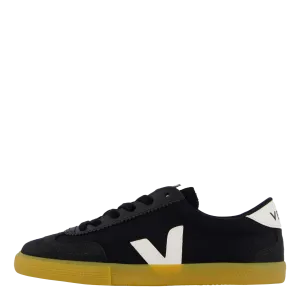 Volley Volley Canvas Blck_white_natur
