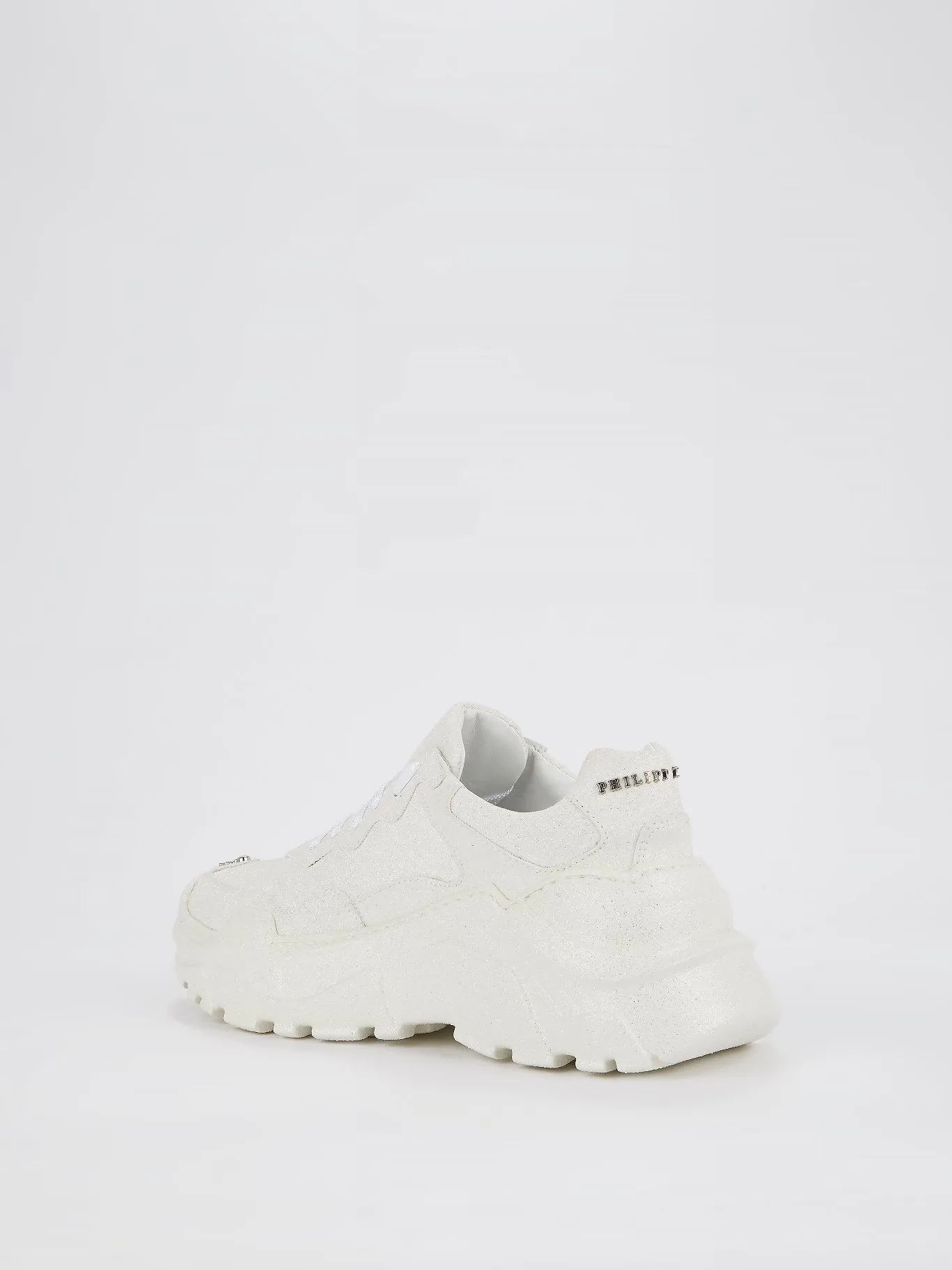 White Crystal Runner Sneakers