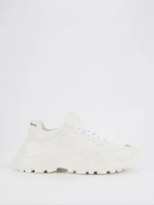 White Crystal Runner Sneakers