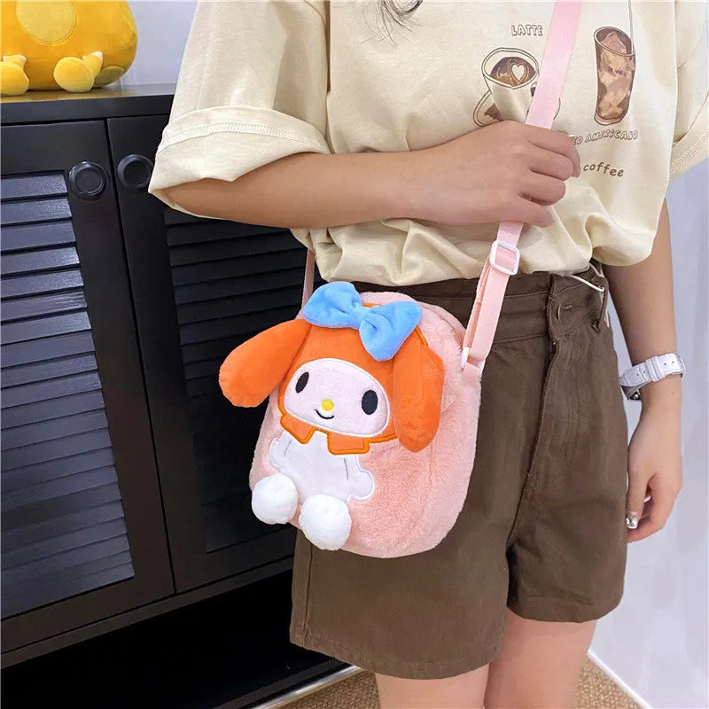 Wholesale Cartoon Fashion Doll Doll bag fashion soft girl shoulder bag cute mini messenger bag