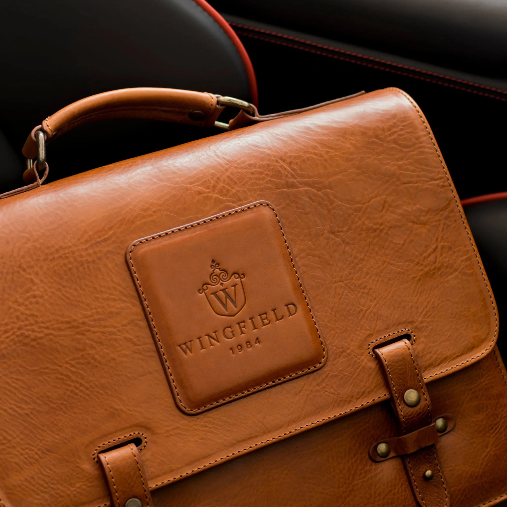 Wingfield Leather Messenger Bag