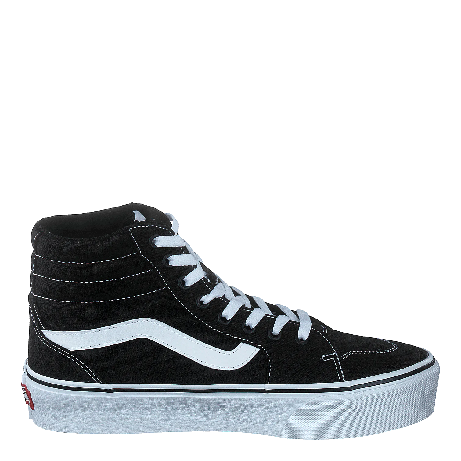 Wm Filmore Hi Platform (canvas) Black/white