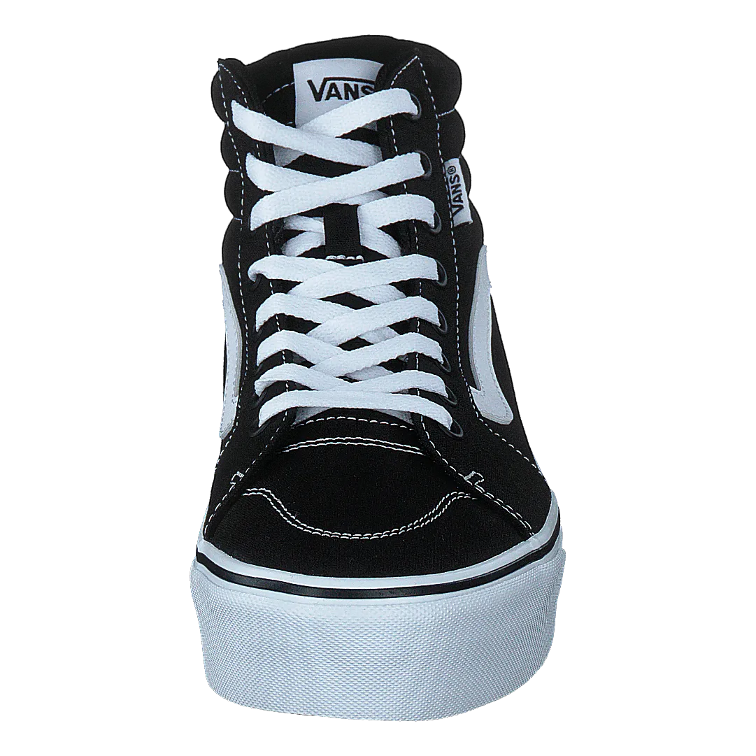 Wm Filmore Hi Platform (canvas) Black/white