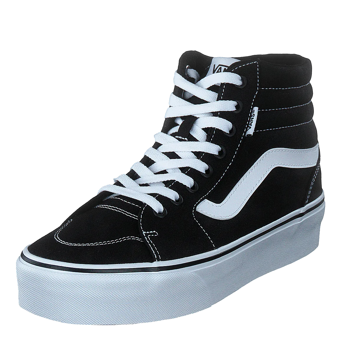 Wm Filmore Hi Platform (canvas) Black/white