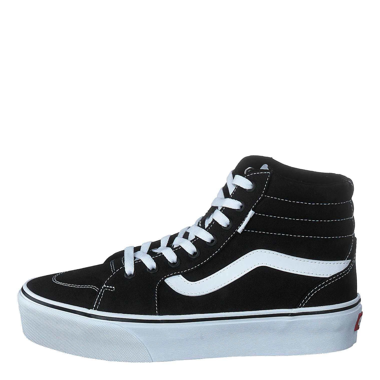 Wm Filmore Hi Platform (canvas) Black/white
