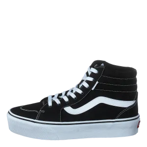 Wm Filmore Hi Platform (canvas) Black/white