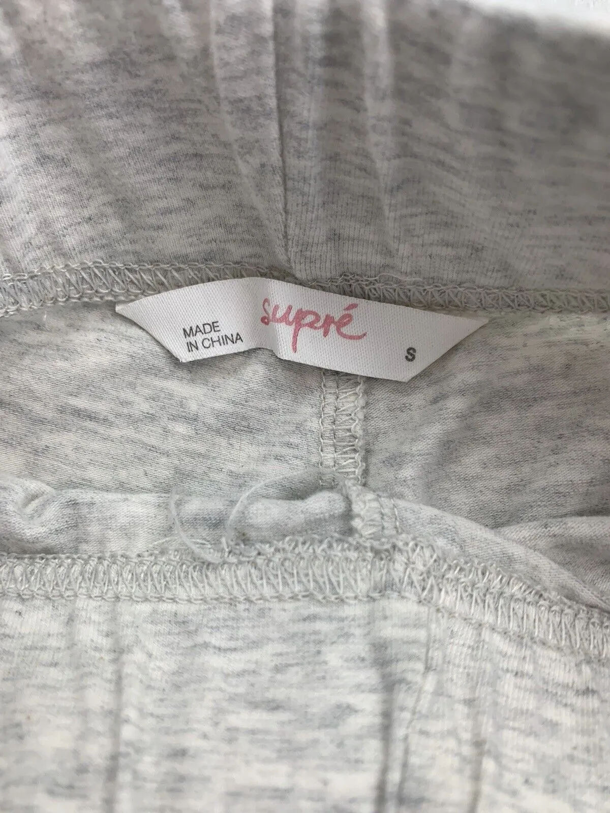 Women’s Supre Grey Bike Shorts Size Small