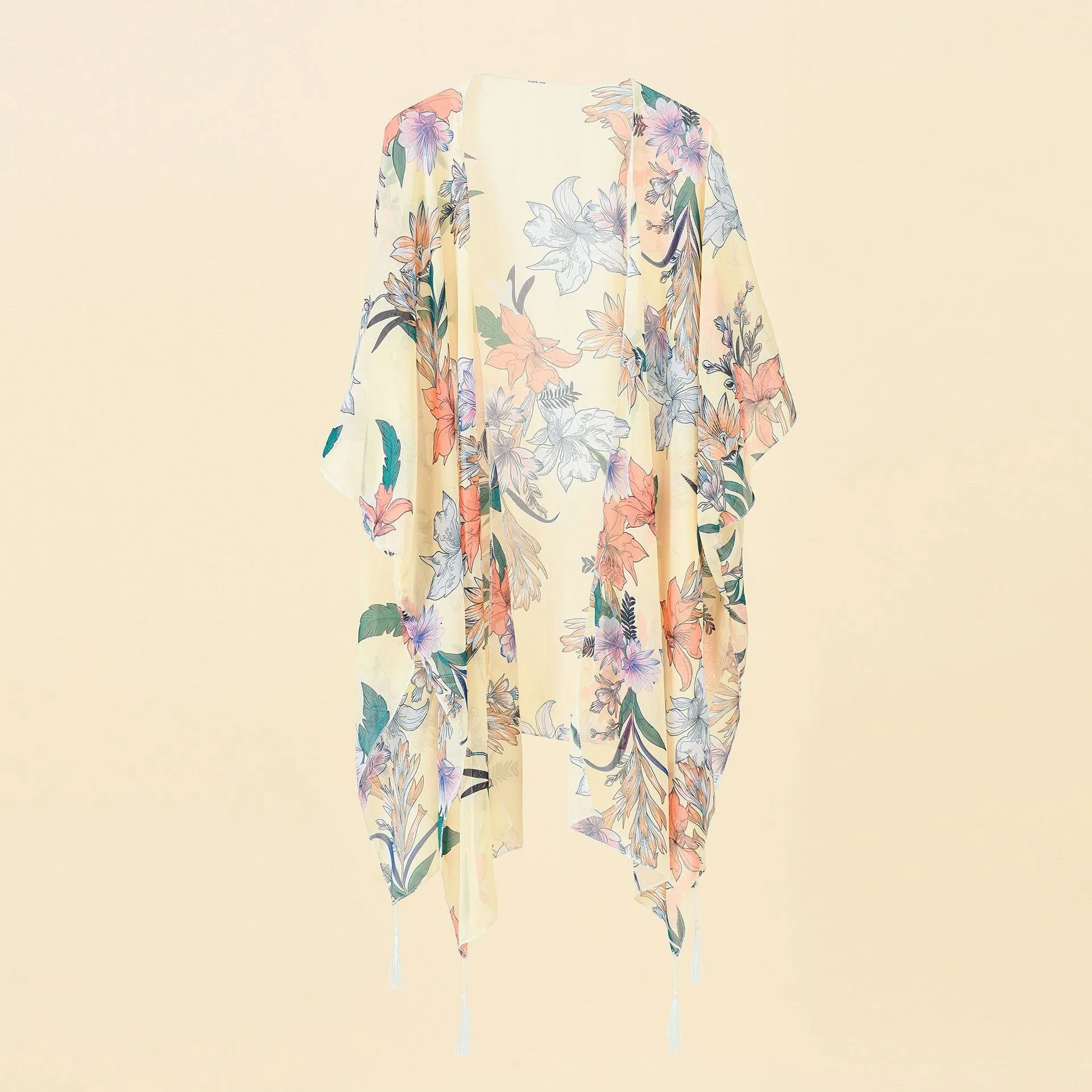 Women's Tops Boho Loose Tassels Coverups
