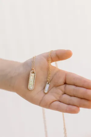 X Mama and Mini Drop Pendant Necklace Set