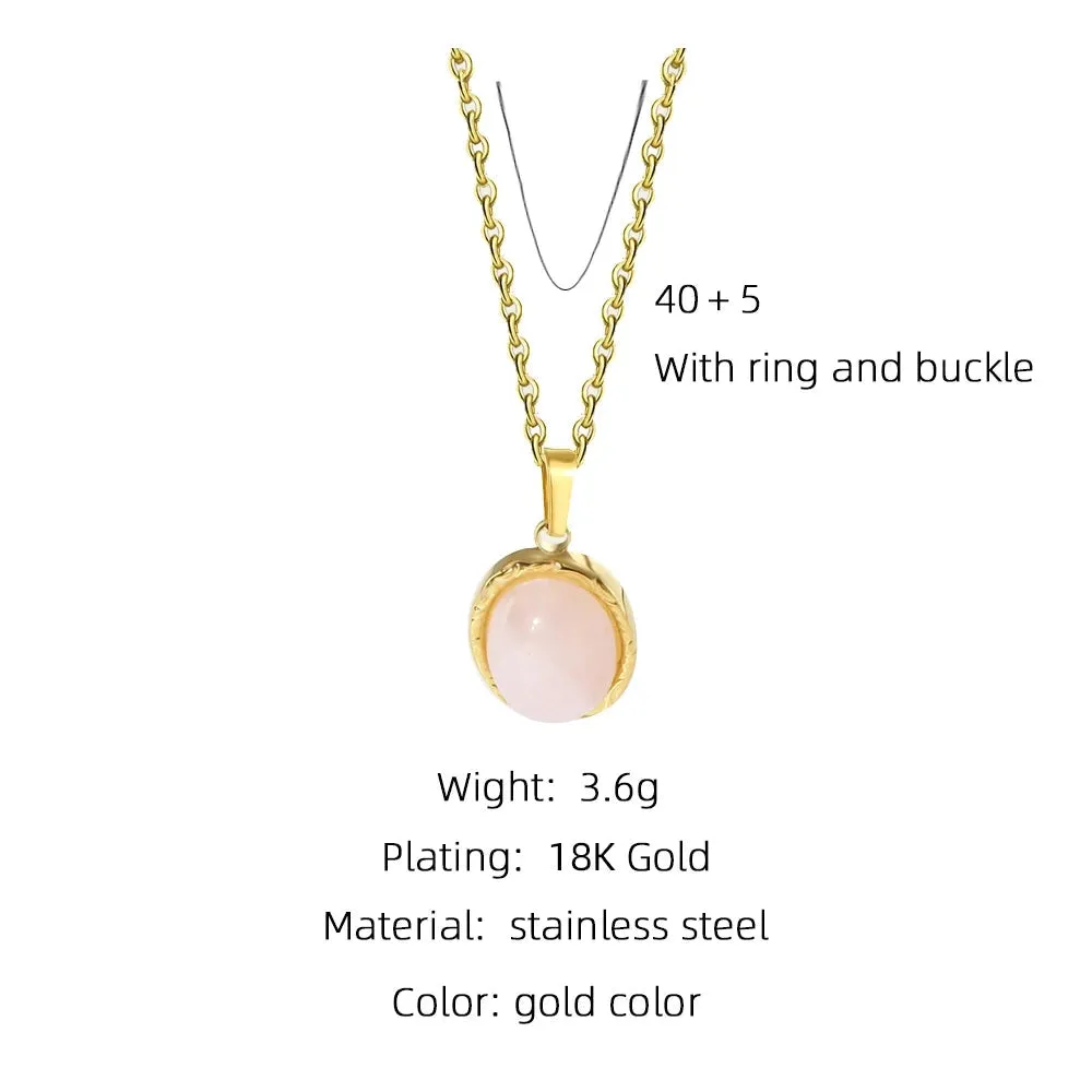 YA-CHAN Celestial Gold Necklaces - Heart, Moon, Star Pendants Jewelry